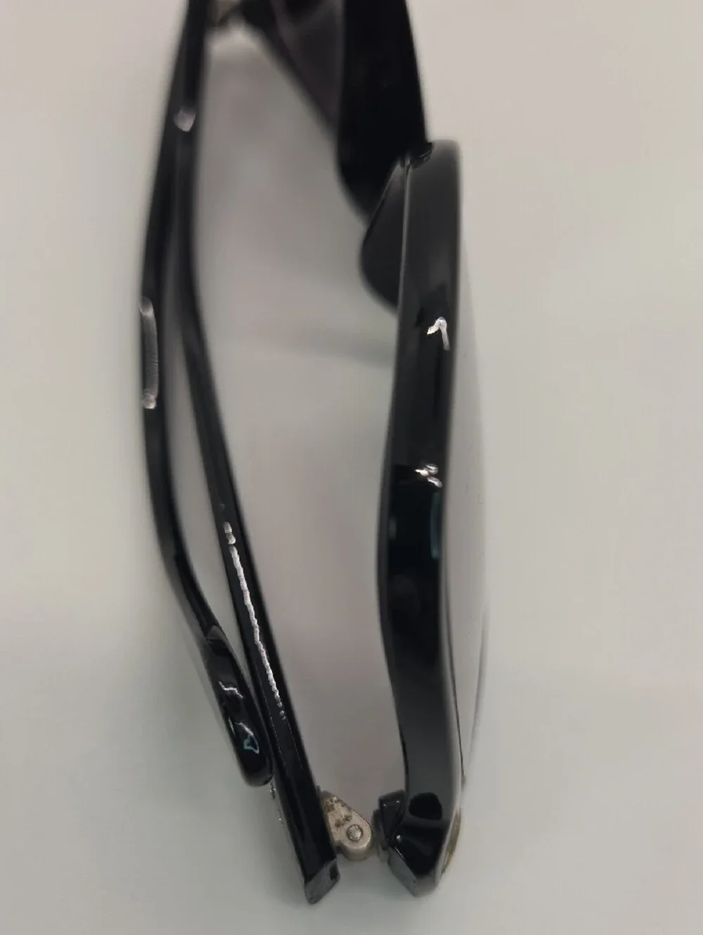 Rayban Boyfriend Unisex Black Sunglasses with Dark **Prescription Lenses